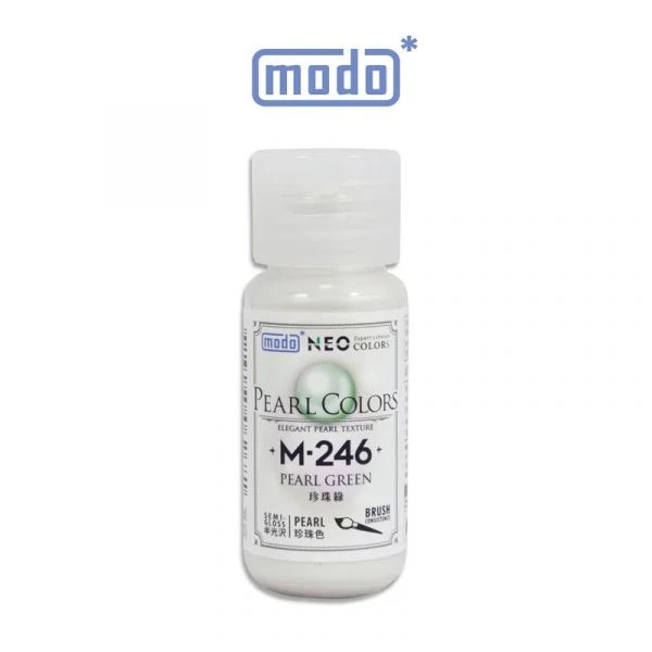 modo摩多製造所 NEO M-246 M246 珍珠綠 30ML 透明漆 模型漆