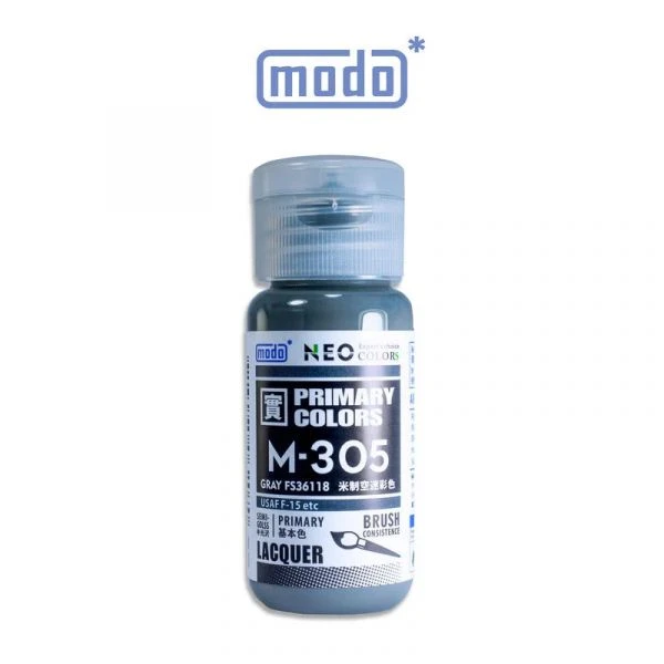 modo摩多製造所 NEO 空軍飛機套色系列 M-305 M305 米制空迷彩色 30ML 模型漆