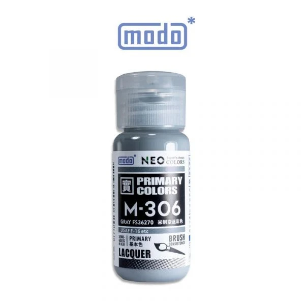 modo摩多製造所 NEO 空軍飛機套色系列 M-306  M306 米制空迷彩色 30ML 模型漆