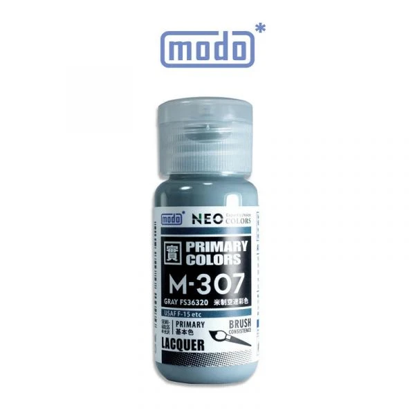 modo摩多製造所 NEO 空軍飛機套色系列 M-307 M307 米制空迷彩色 30ML 模型漆