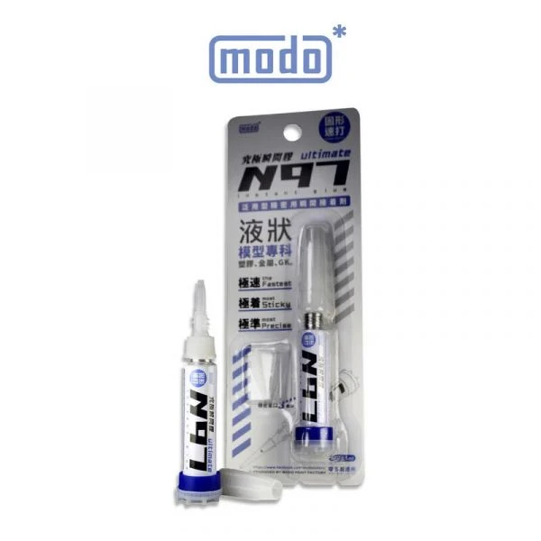 modo摩多製造所 N97 究極瞬間膠(附三個精密套口)