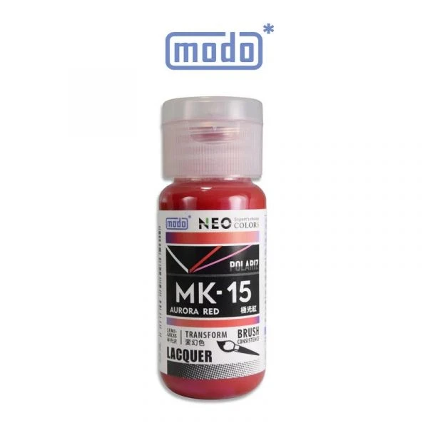modo摩多製造所 NEO MK-15 MK15 極光紅 30ML 模型漆