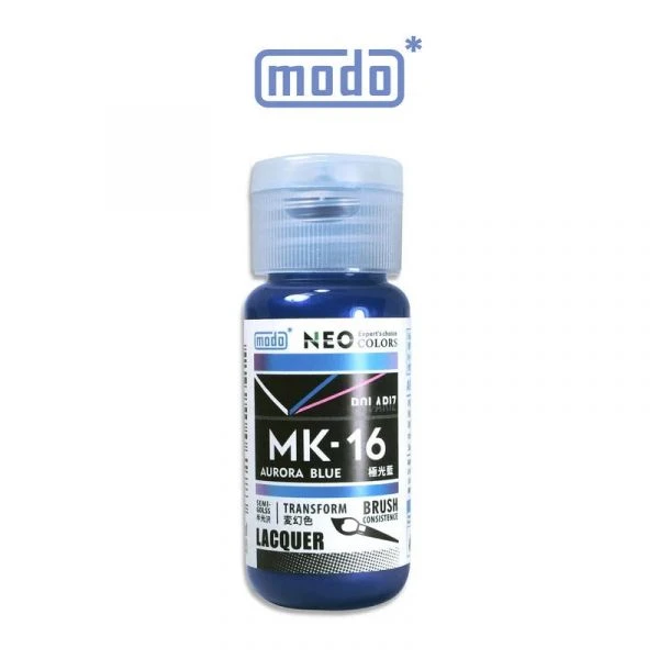 modo摩多製造所 NEO MK-16 MK16 極光藍 30ML 模型漆