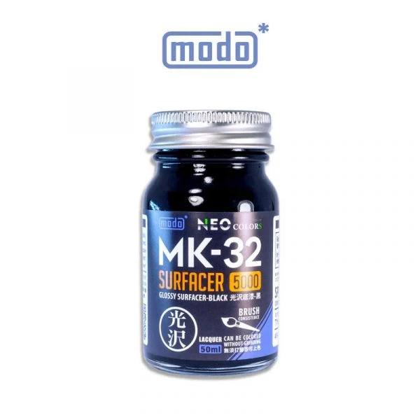 modo摩多製造所 NEO MK-32 MK32 光澤底漆黑 50ML