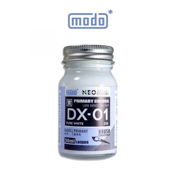modo摩多製造所 NEO DX-01 DX01 正白 家庭號 50ML 模型漆