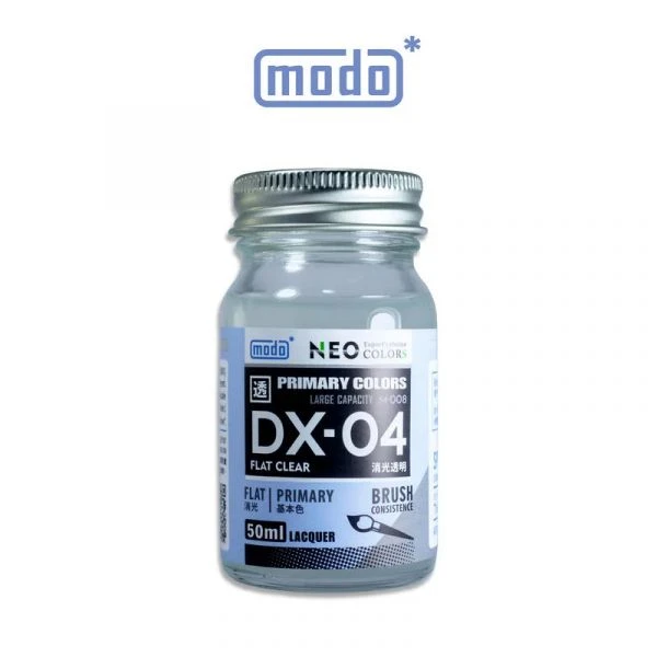 modo摩多製造所 NEO DX-04 DX04 消光透明 家庭號 50ML 模型漆