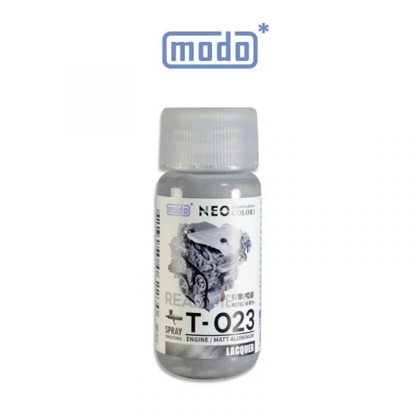 modo摩多製造所 NEO T-023 T023 引擎/啞鋁色 30ML 模型漆