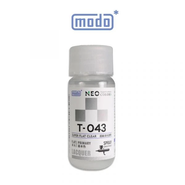 modo摩多製造所 NEO T-043 T043 超級消光 30ML 模型漆