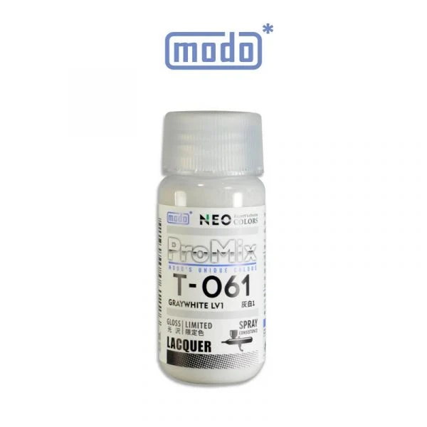 modo摩多製造所 NEO T-061 T061 灰白 30ML 模型漆