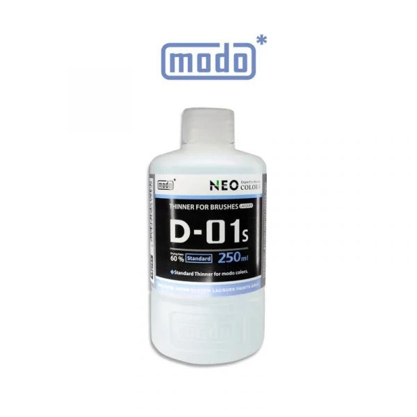 modo摩多製造所 NEO D01s D-01s 模型漆專用標準稀釋液 250ML