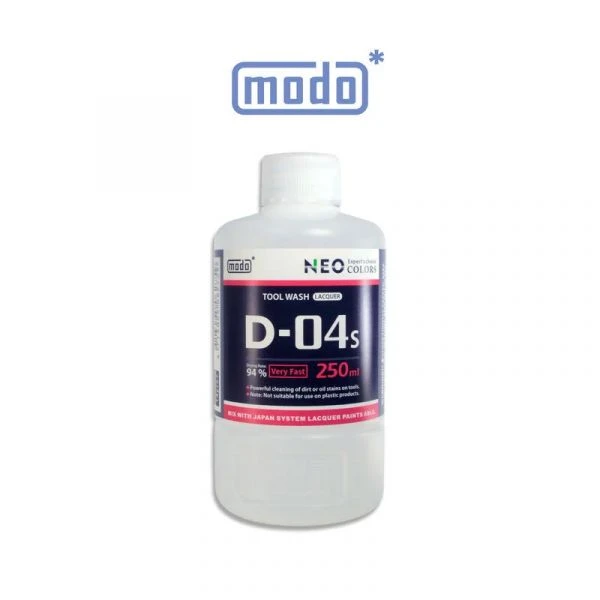 modo摩多製造所 NEO D-04s D04s 模型工具清洗液 250ML