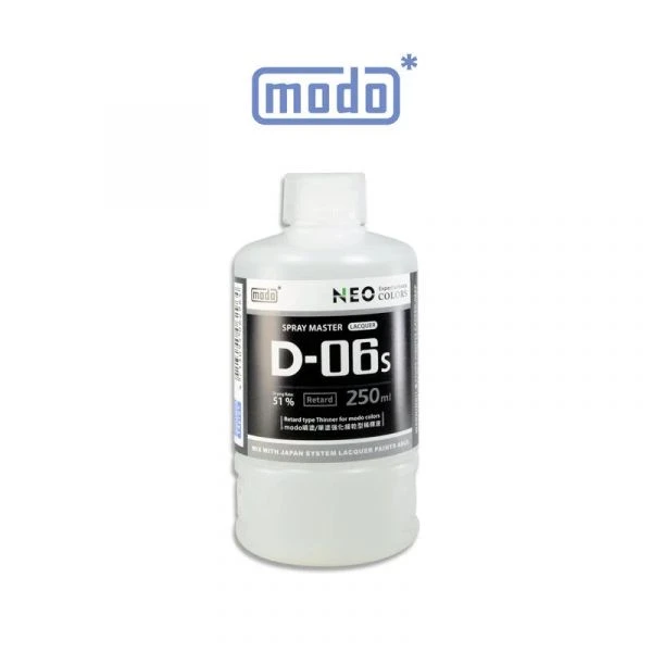 modo摩多製造所 NEO D06s D-06s強化緩乾型稀釋液 250ML