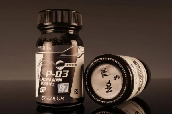 E7-COLOR（P-03）液態黑補土 水補土