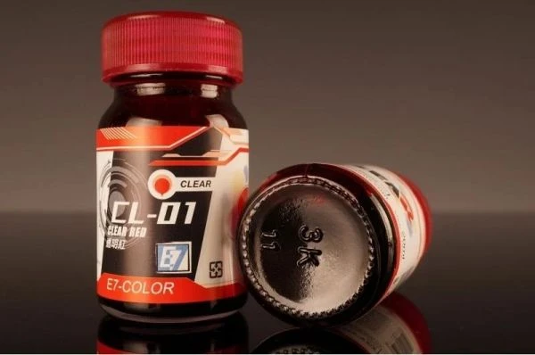 E7-COLOR（CL-01）透明紅