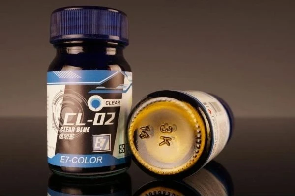 E7-COLOR（CL-02）透明藍
