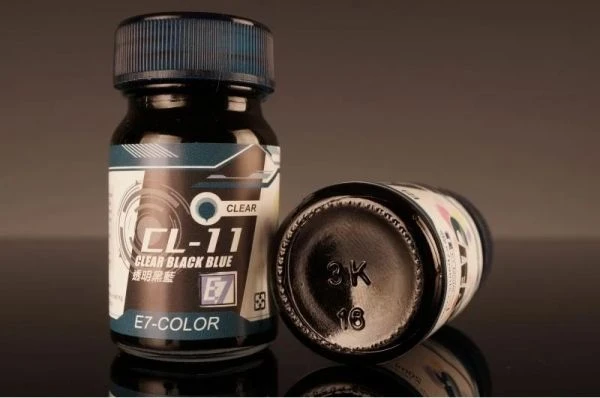 E7-COLOR（CL-11）透明黑藍