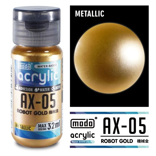 modo摩多製造所 水漆 AX-05 機械金 32ml