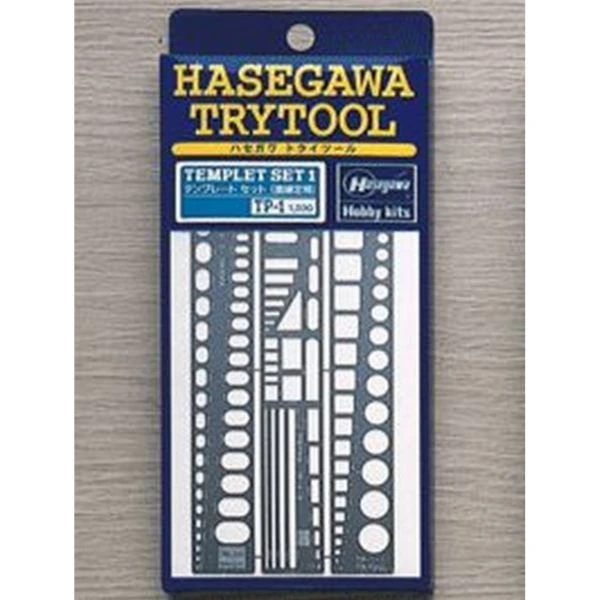 HASEGAWA TP1 不銹鋼製 飛機窗格/圖型刻線定規