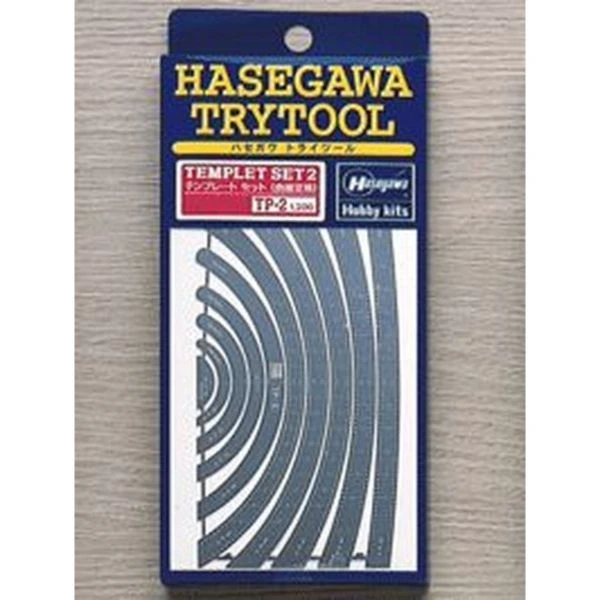 HASEGAWA TP2 不銹鋼製 各種曲線/曲面用定規