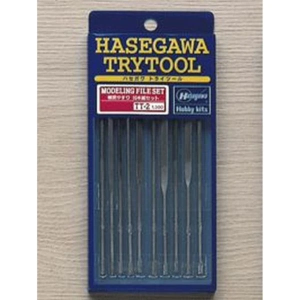 HASEGAWA TT2 模型用精密銼刀(十種裝)