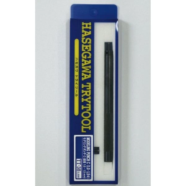 HASEGAWA TT38 模型用金屬筆型打孔器 1.0/1.5mm