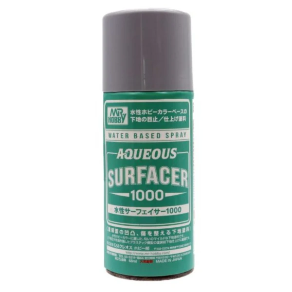 GUNZE 噴罐 B-611 B611 水性底漆補土 灰色 1000番 170ml