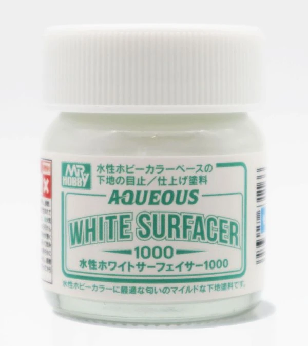 GUNZE 水性液態底漆補土 HSF-02 HSF02 白色 1000番