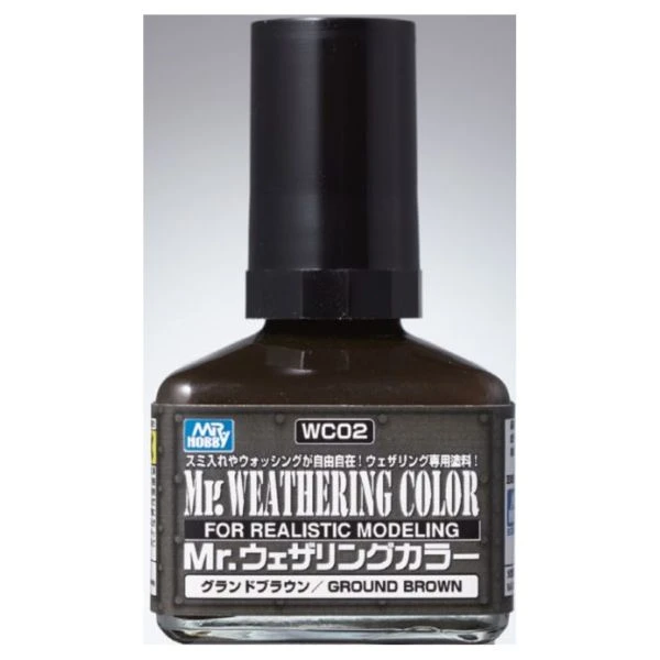 GUNZE 油性舊化液 WC-02 WC02 原野棕色 40ml