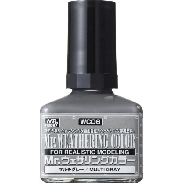 GUNZE 油性舊化液 WC-06 WC06 灰色 40ml