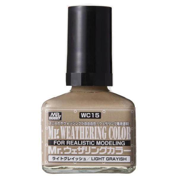 GUNZE 油性舊化液 WC-15 WC15 淺灰色 40ml