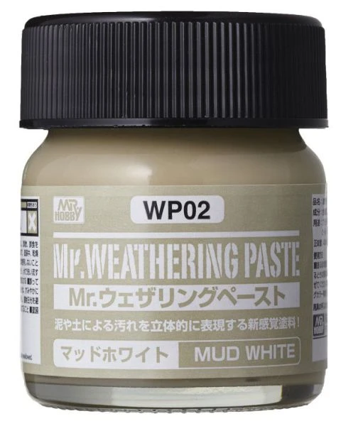 GUNZE 擬真舊化膏 WP-02 WP02 白色 40ml