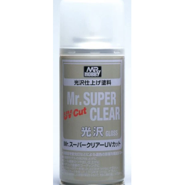 GUNZE 噴罐 B-522 B522 油性 抗UV紫外線亮光透明保護漆 170ml