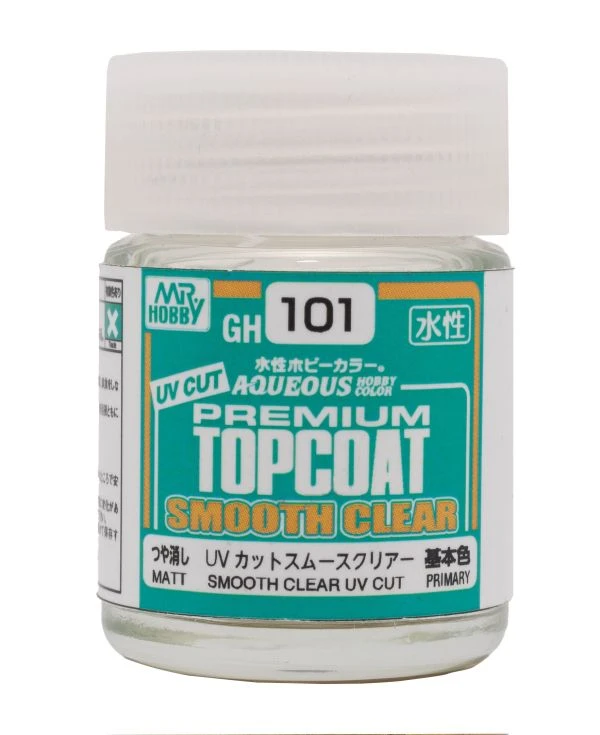 GUNZE 水性 GH-101 GH101 防刮 抗UV 消光透明保護漆 10ml