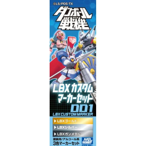 GUNZE 鋼彈麥克筆套裝組 LMS-101 LMS101 紙箱戰機專用 3色