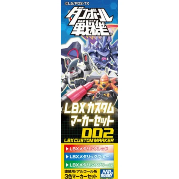 GUNZE 鋼彈麥克筆套裝組 LMS-102 LMS102 紙箱戰機專用 3色
