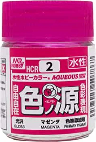 GUNZE 環保水性漆 HCR-2 HCR2 三原色-MAGENTA 18ml