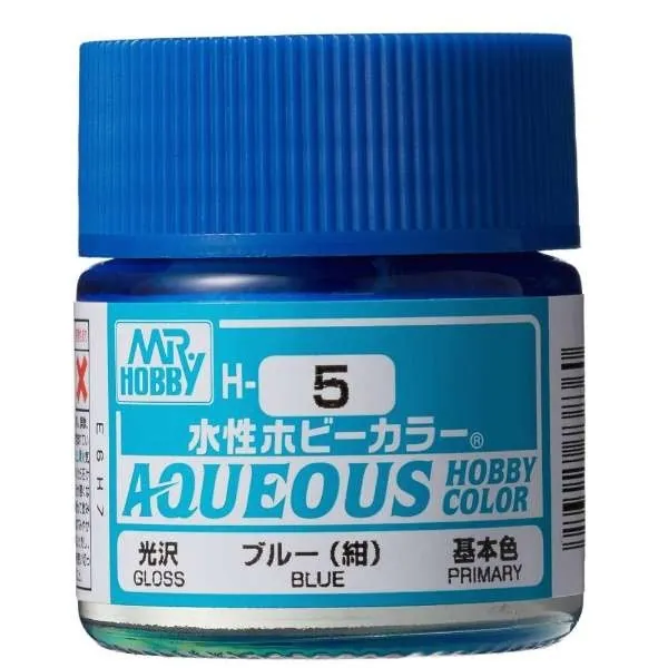 GUNZE 環保水性漆 GH-005 H5 藍色 10ml