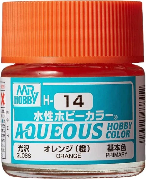 GUNZE 環保水性漆 GH-014 H14 澄色 10ml