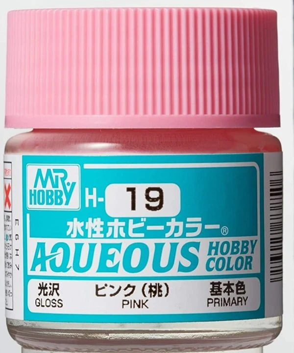 GUNZE 環保水性漆 GH-019 H19 桃粉色 10ml