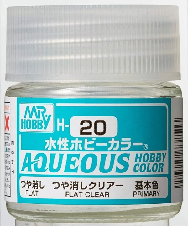 GUNZE 環保水性漆 GH-020 H20 消光透明色 10ml