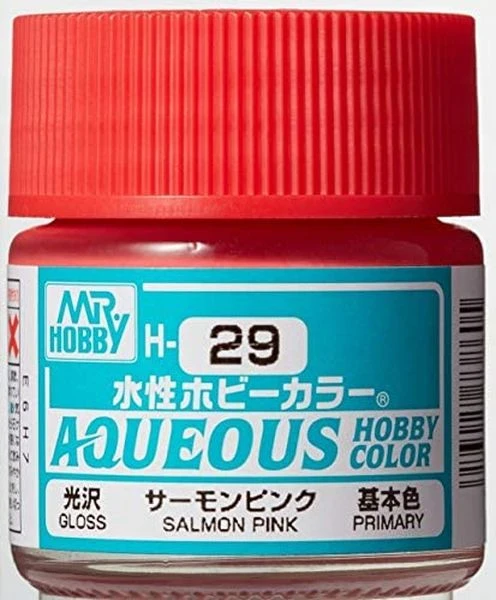 GUNZE 環保水性漆 GH-029 H29 澄紅色 10ml