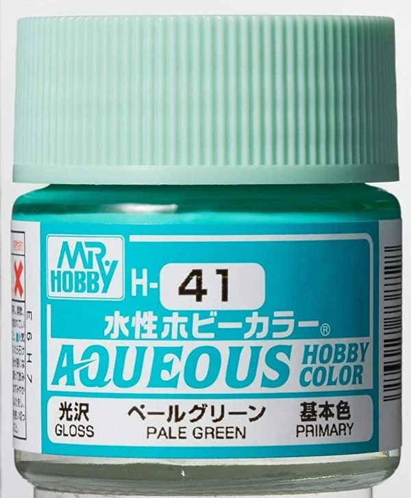 GUNZE 環保水性漆 GH-041 H41 淡綠色 10ml