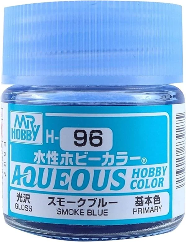 GUNZE 環保水性漆 GH-096 H96 煙藍色 10ml