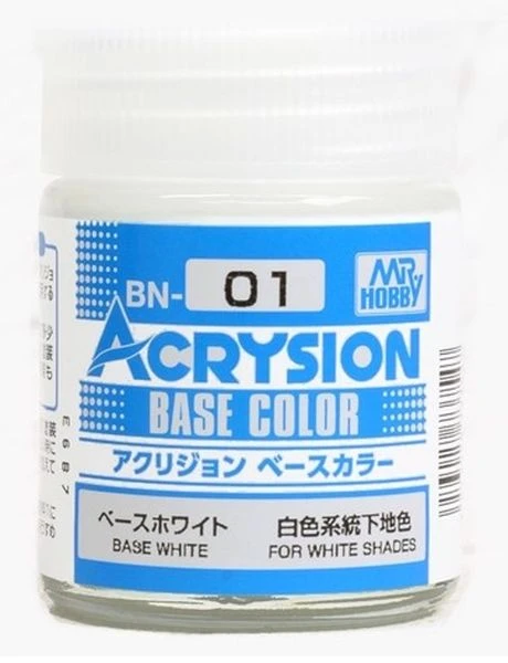 GUNZE 環保水性漆 BN-01 BN01 底漆 白 18ml