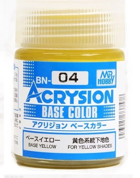 GUNZE 環保水性漆 BN-04 BN04 底漆 黃 18ml