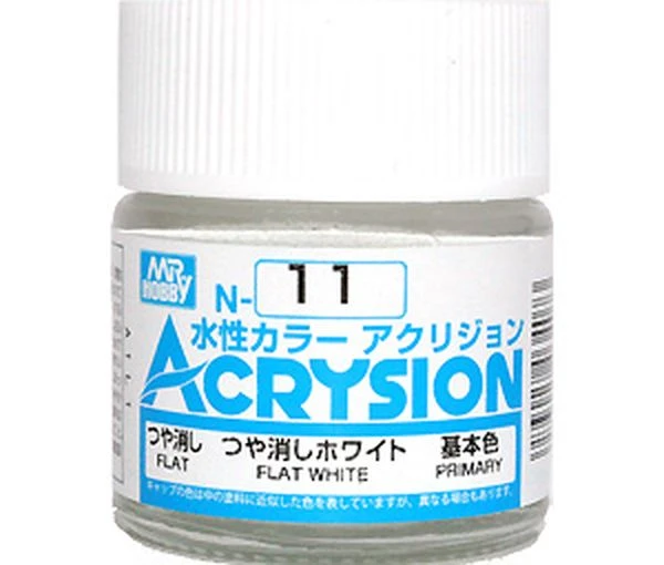 GUNZE 環保水性漆 N-11 N11 消光 消光白色 10ml