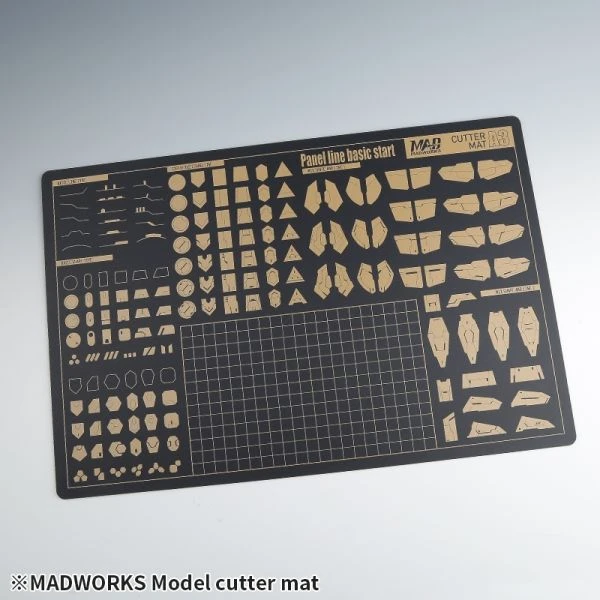 MADWORKS MH-04 MAD模型專用切割墊A3刻線設計