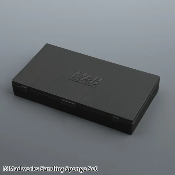 MADWORKS SSB-02 MAD砂紙分裝盒-極霧黑砂紙全備版