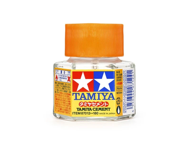 TAMIYA 田宮 橘蓋六角膠水 20ml #87012