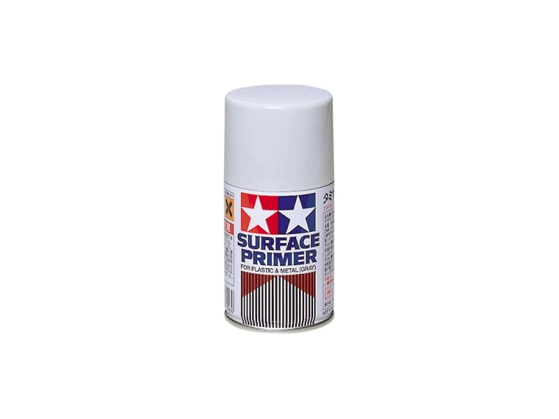 TAMIYA 田宮 細緻型噴罐底漆補土 灰色 (金屬/塑膠兩用) 100ml #87026